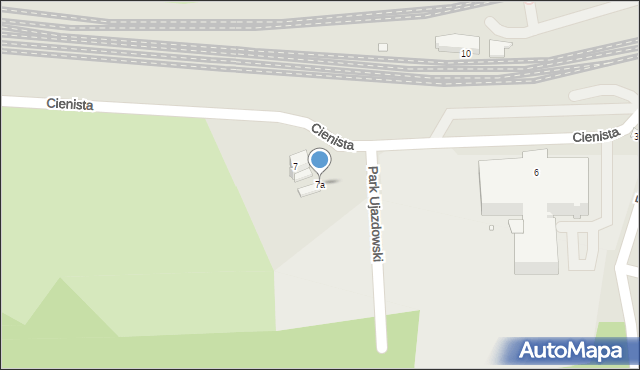 Zgorzelec, Cienista, 7a, mapa Zgorzelec