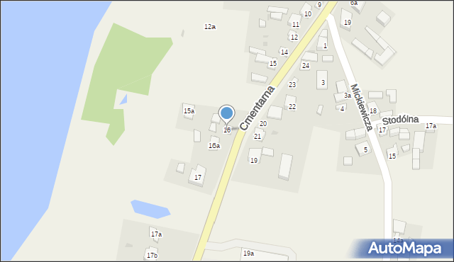 Brdów, Cmentarna, 16, mapa Brdów