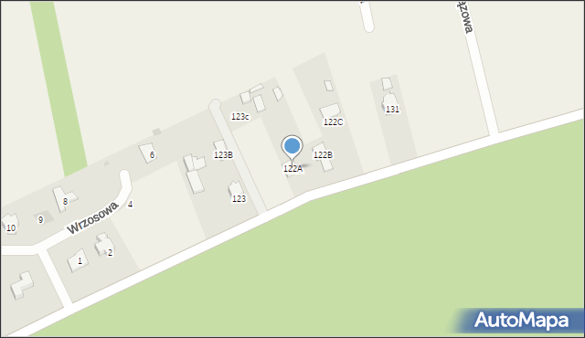 Ćmiłów, Ćmiłów, 122A, mapa Ćmiłów