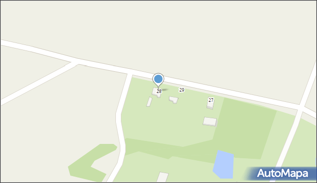 Ćmiszew-Parcel, Ćmiszew-Parcel, 28, mapa Ćmiszew-Parcel