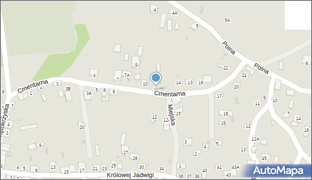 Czerwińsk nad Wisłą, Cmentarna, 11, mapa Czerwińsk nad Wisłą