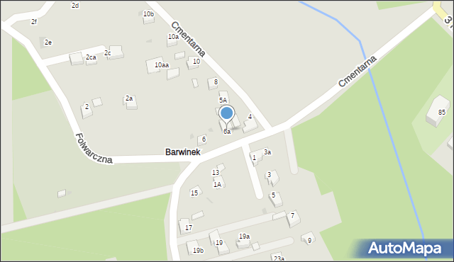 Czerwionka-Leszczyny, Cmentarna, 6a, mapa Czerwionka-Leszczyny
