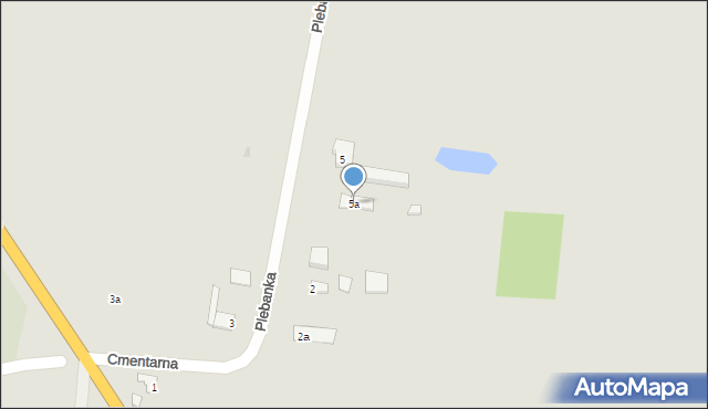 Drobin, Cmentarna, 5a, mapa Drobin