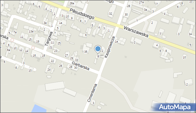 Izbica Kujawska, Cmentarna, 4, mapa Izbica Kujawska