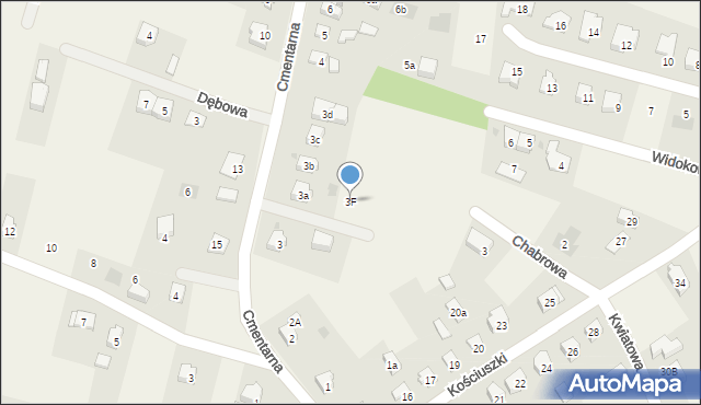 Mrozów, Cmentarna, 3F, mapa Mrozów