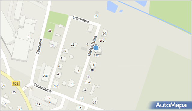 Nasielsk, Cmentarna, 18C, mapa Nasielsk