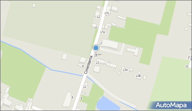 Piotrków Trybunalski, Cmentarna, 15, mapa Piotrków Trybunalski