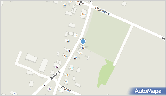 Przyrów, Cmentarna, 33, mapa Przyrów