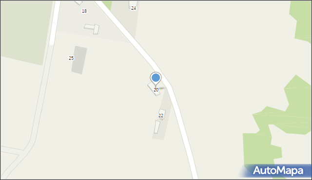 Skierbieszów, Cmentarna, 20, mapa Skierbieszów