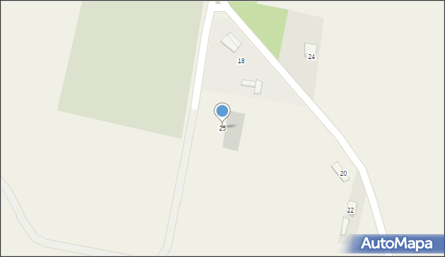 Skierbieszów, Cmentarna, 25, mapa Skierbieszów