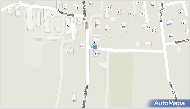 Wilamowice, Cmentarna, 2, mapa Wilamowice