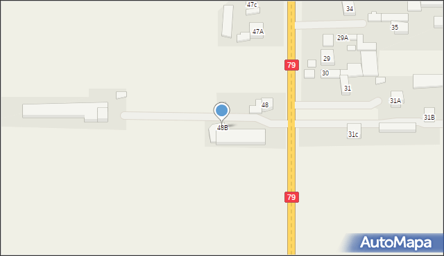 Coniew, Coniew, 48B, mapa Coniew