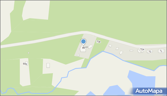 Coniew, Coniew, 69, mapa Coniew