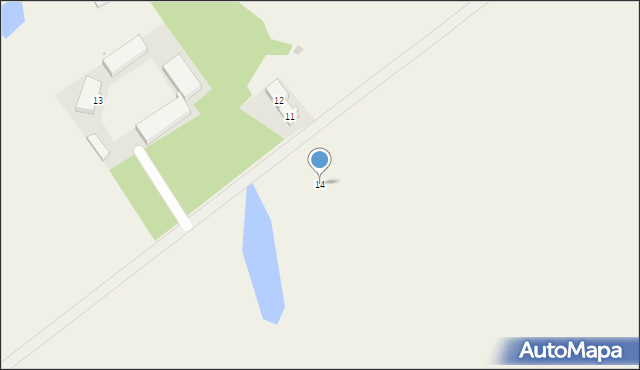 Skrzatusz, Coch, 14, mapa Skrzatusz