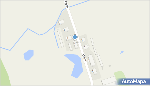 Skrzatusz, Coch, 4, mapa Skrzatusz