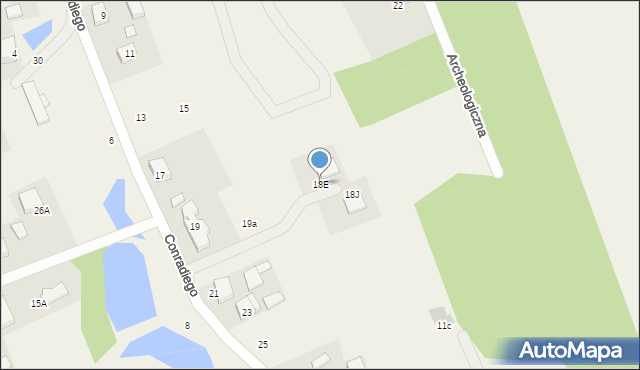 Sulmin, Conradiego Karola, 18E, mapa Sulmin