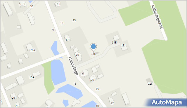 Sulmin, Conradiego Karola, 19a, mapa Sulmin