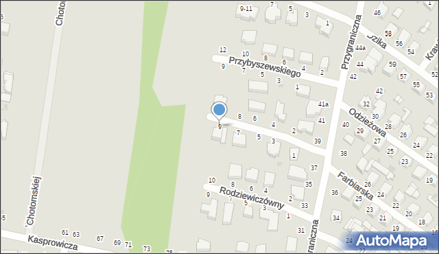 Zgierz, Conrada-Korzeniowskiego Józefa, 9, mapa Zgierz