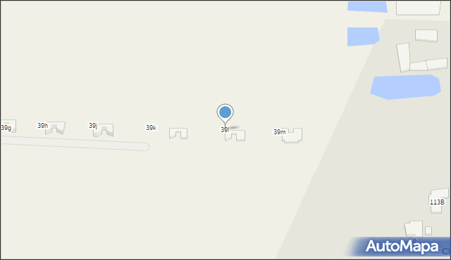 Chrzanów Mały, Cukierkowa, 39l, mapa Chrzanów Mały