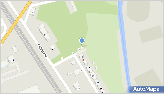 Ciechanów, Cukrownicza, 7, mapa Ciechanów