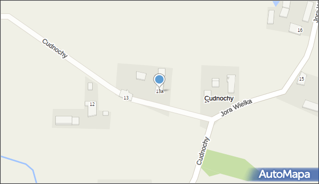 Cudnochy, Cudnochy, 13a, mapa Cudnochy