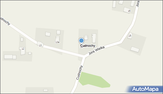 Cudnochy, Cudnochy, 14, mapa Cudnochy