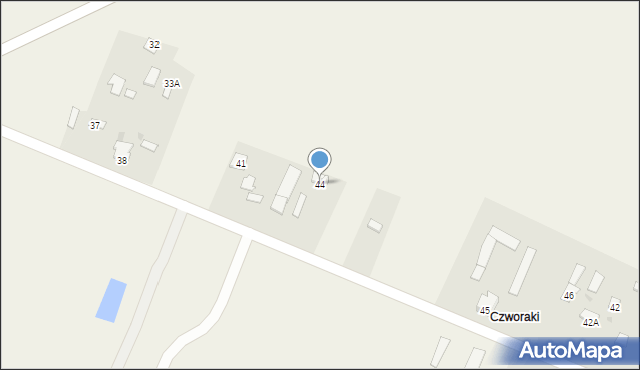 Cudnów, Cudnów, 44, mapa Cudnów