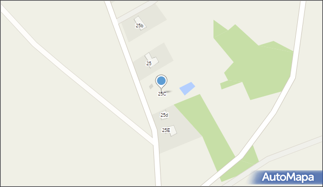 Cudów, Cudów, 25C, mapa Cudów