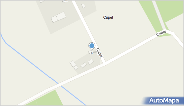 Cupel, Cupel, 6, mapa Cupel