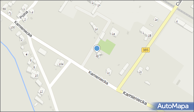 Ząbkowice Śląskie, Cukrownicza, 1g, mapa Ząbkowice Śląskie