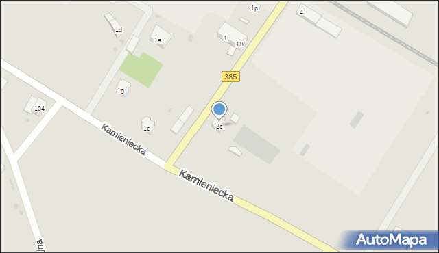 Ząbkowice Śląskie, Cukrownicza, 2c, mapa Ząbkowice Śląskie