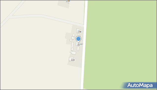 Ćwierdzin, Ćwierdzin, 22, mapa Ćwierdzin