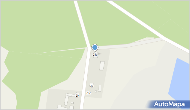 Ćwierdzin, Ćwierdzin, 28a, mapa Ćwierdzin