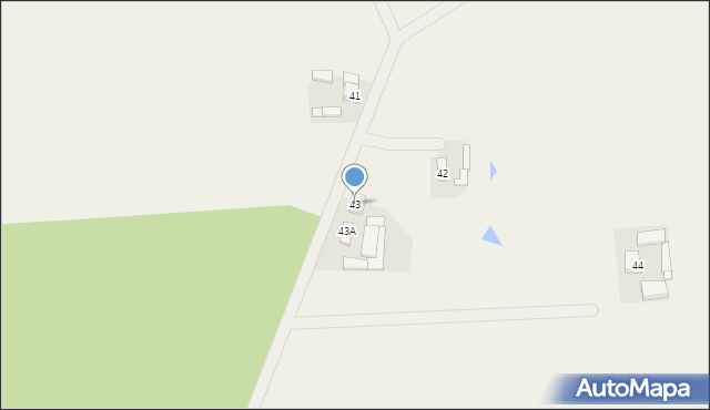 Ćwierdzin, Ćwierdzin, 43, mapa Ćwierdzin