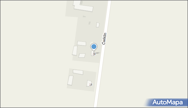 Ćwiklin, Ćwiklin, 19, mapa Ćwiklin