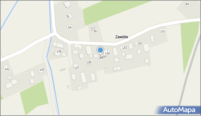 Ćwików, Ćwików, 135, mapa Ćwików
