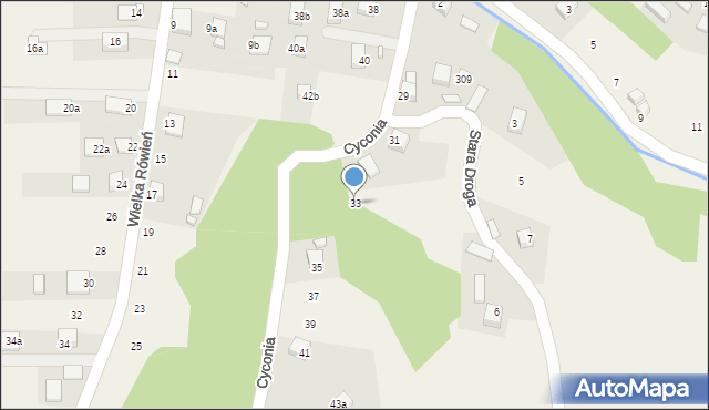 Barcice, Cyconia Mariana, 33, mapa Barcice