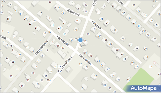 Bolszewo, Cylkowskiego Lucjana, 19, mapa Bolszewo