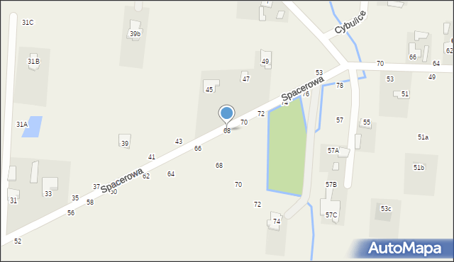 Cybulice, Cybulice, 68, mapa Cybulice