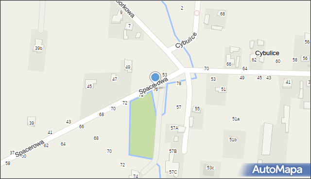 Cybulice, Cybulice, 76, mapa Cybulice