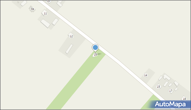 Cyganka, Cyganka, 13, mapa Cyganka