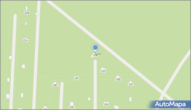 Cyganówka, Cyganówka, 10E, mapa Cyganówka