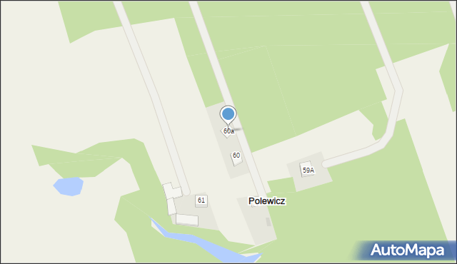 Cyganówka, Cyganówka, 60a, mapa Cyganówka