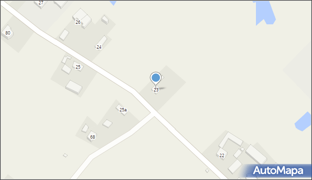 Cygany, Cygany, 23, mapa Cygany