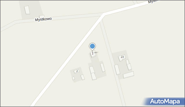 Cywiny Wojskie, Cywiny Wojskie, 1, mapa Cywiny Wojskie