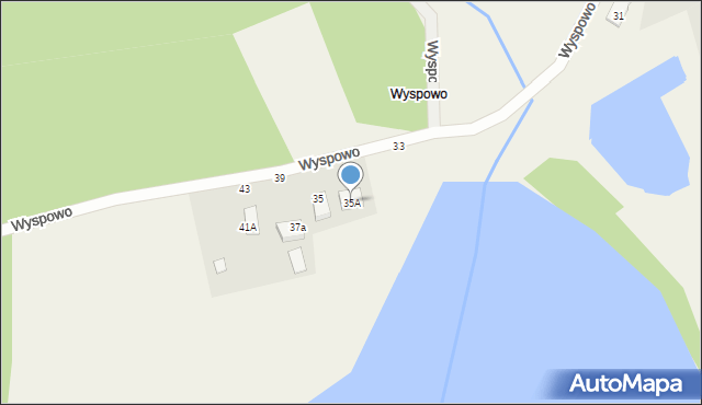 Gniewowo, Cystersów, 35A, mapa Gniewowo