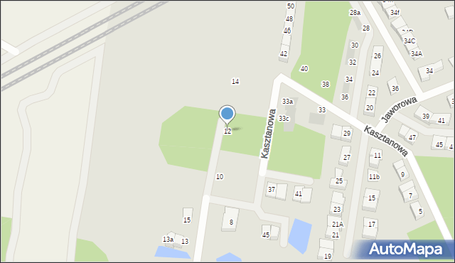 Grodzisk Mazowiecki, Cyraneczki, 12, mapa Grodzisk Mazowiecki