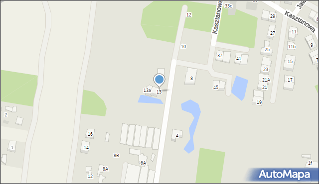 Grodzisk Mazowiecki, Cyraneczki, 13, mapa Grodzisk Mazowiecki
