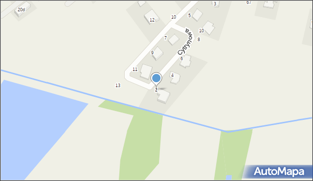 Kazimierów, Cytrynowa, 2, mapa Kazimierów