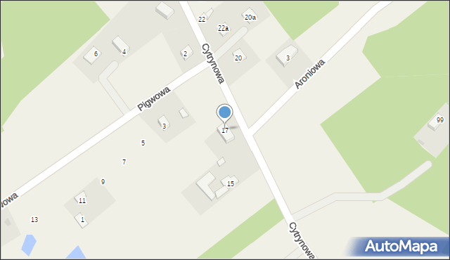 Mariampol, Cytrynowa, 17, mapa Mariampol